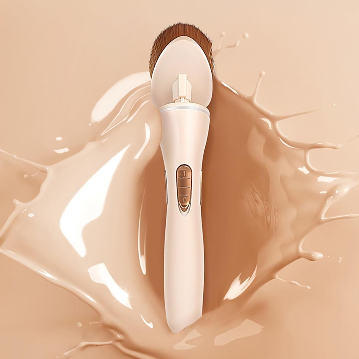Electric Makeup Brush | 360 Degrees Rotating Portable Cosmetic Brush,Foundation Makeup Brush for Perfect Blending, Contouring, Makeup Brush