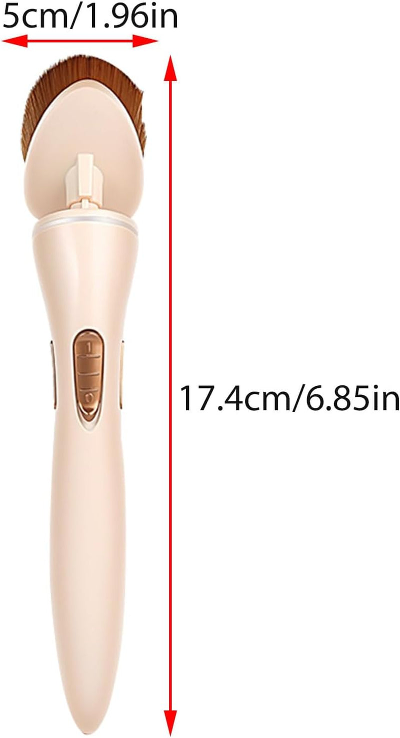 Electric Makeup Brush | 360 Degrees Rotating Portable Cosmetic Brush,Foundation Makeup Brush for Perfect Blending, Contouring, Makeup Brush