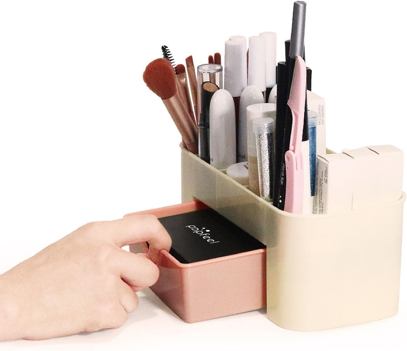 All-In-One Makeup Kit for Women - Full Beauty Cosmetic Set with Eyeshadow, Blush, Concealer Palette, Lipstick, Mascara, Eyebrow Pencil - Multi-Purpose Gift Set