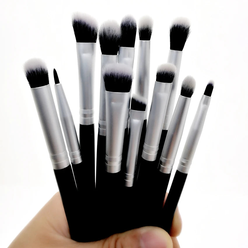 Makeup Brush Set With Cosmetic Portable Bag