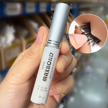 7G Long-Lasting Super Strong Styling Eyelash Glue Waterproof Natural Look Non-Irritating Quick-Drying Applicator for DIY Eyelash