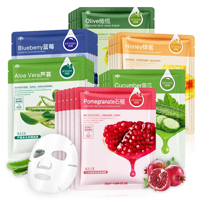 Korean Beauty Sheet Mask Natural Plant Formula