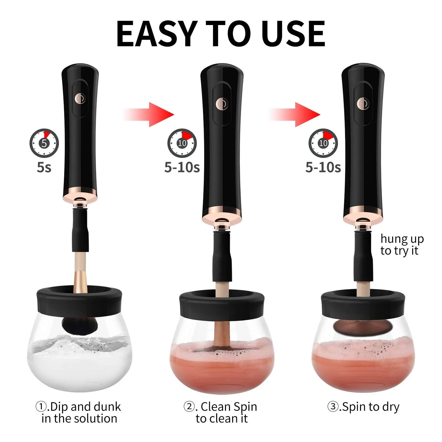 Electric Brush Cleaner Anti Contamination