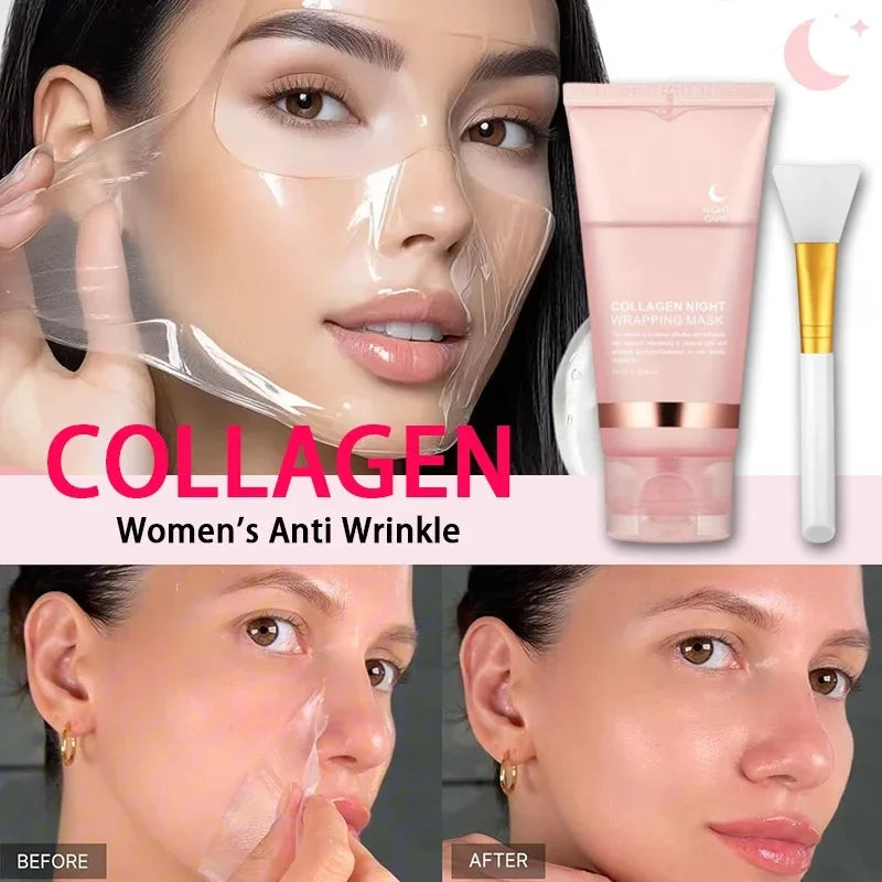 Korean Collagen Wrapping Peel Off Facial Mask