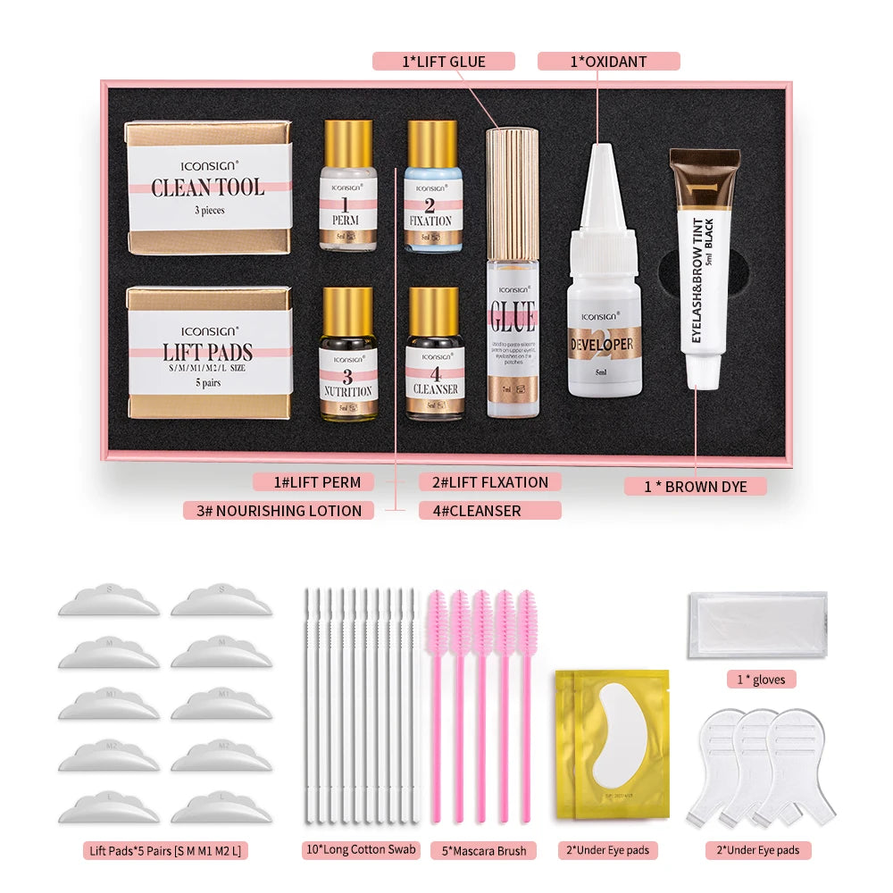 Eyebrow Lamination Brow Lifting Home Kit