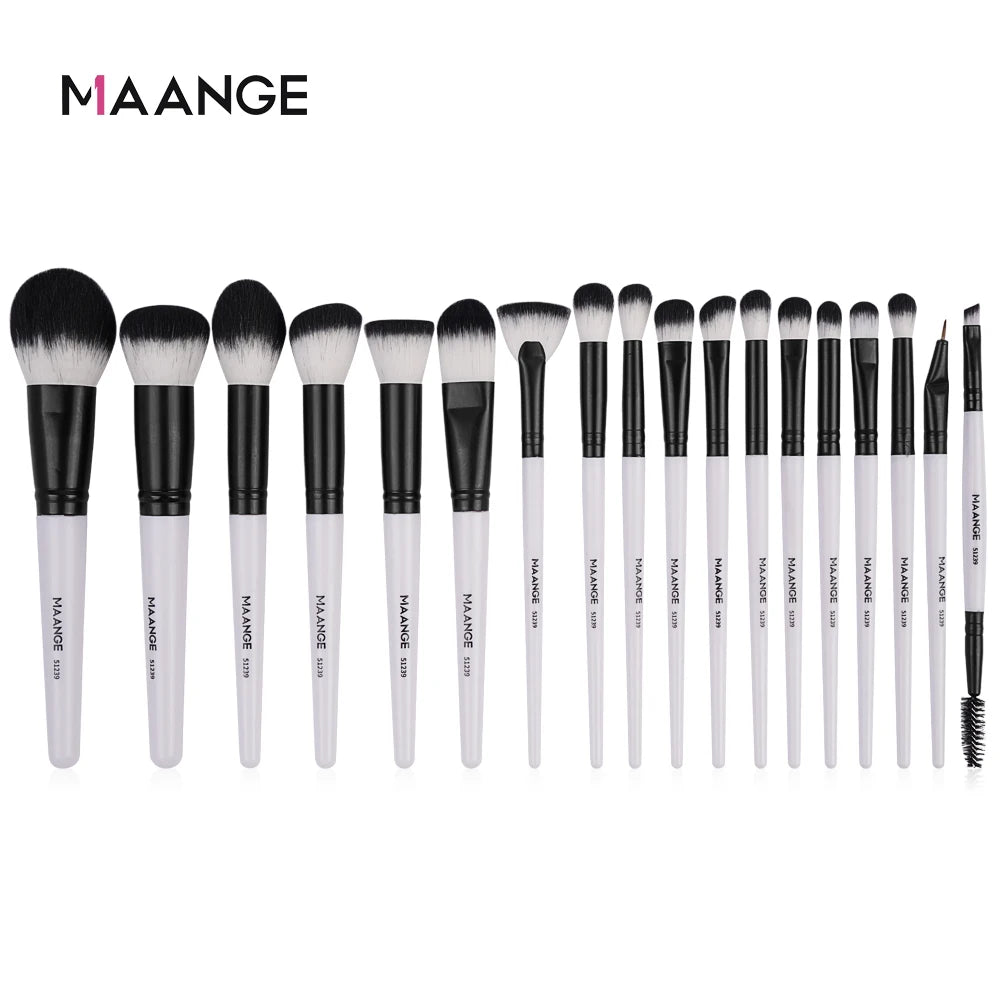 MAANGE 18pcs Premium Makeup Brushes Set