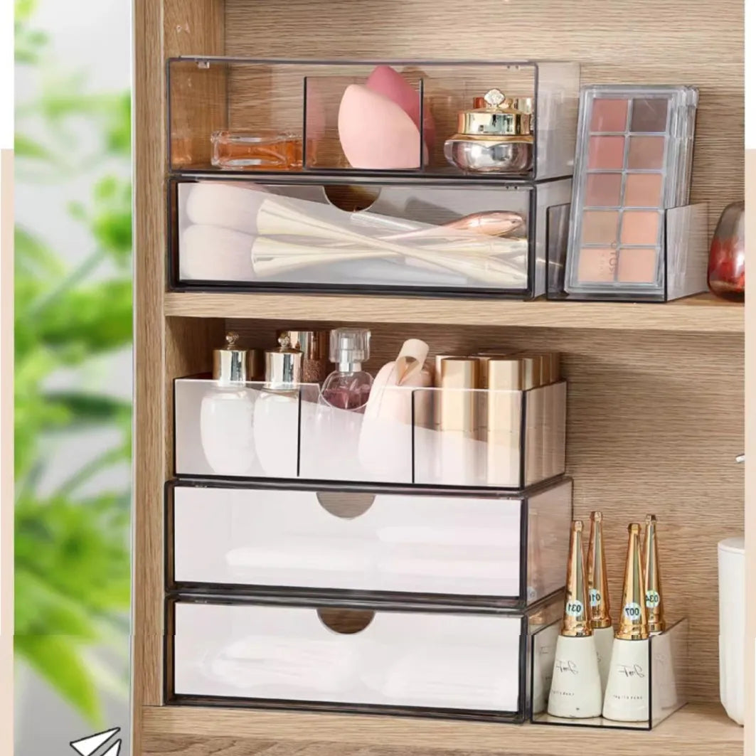 Stackable Acrylic Organizer Bathroom
