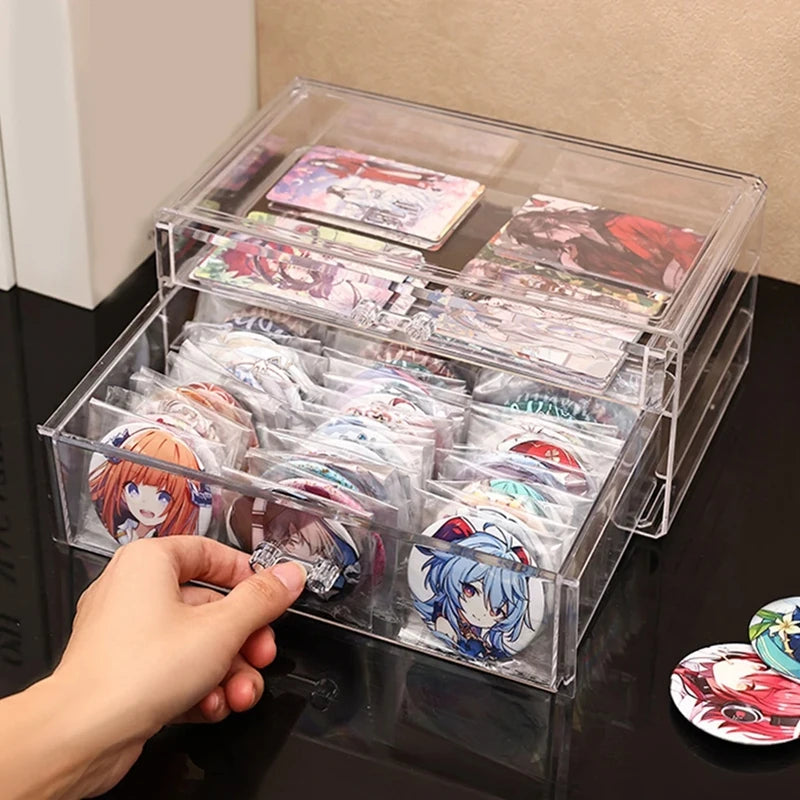 Makeup Organizer Plastic Storage Box Lipstick