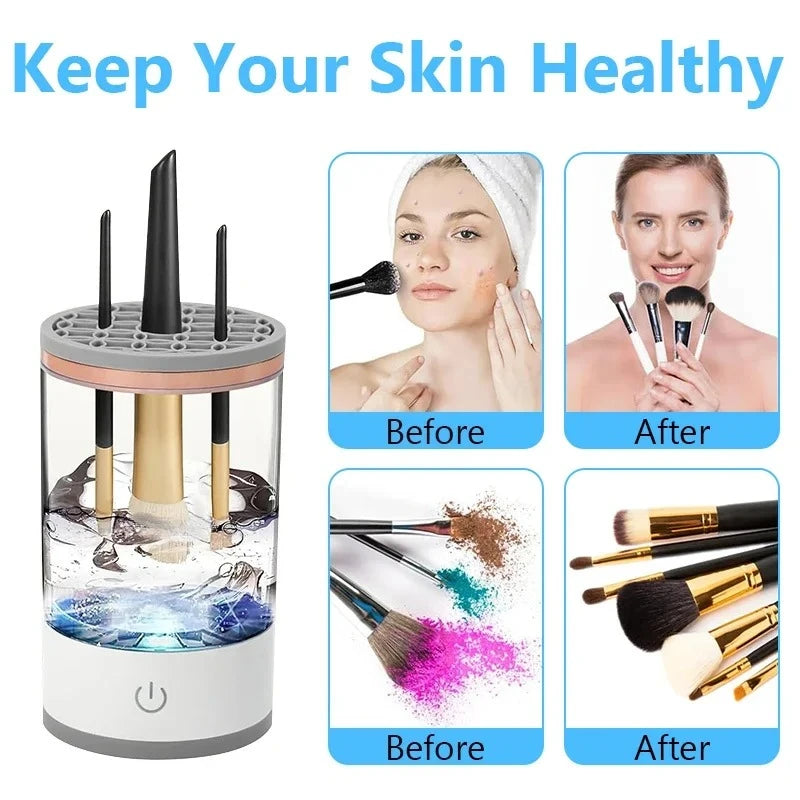 Makeup Brush Washer Quick Dry