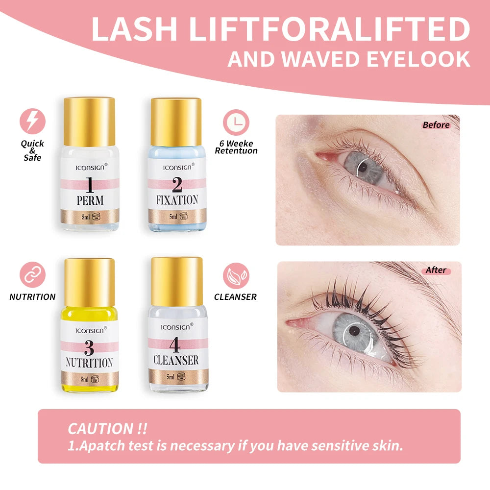 Professional Lash Lifting Brow Dye Kit