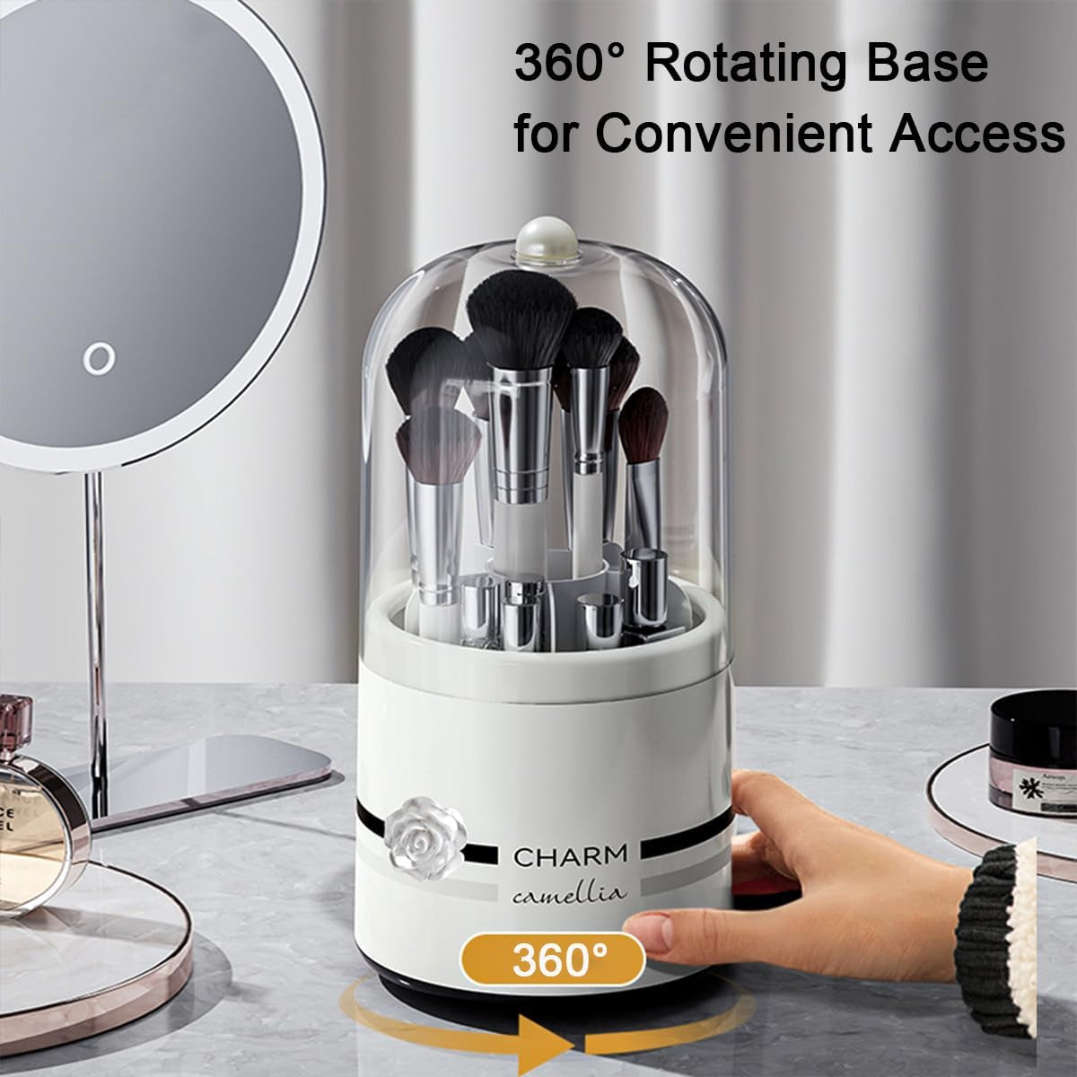Stylish Makeup Brush Holder, Makeup Organisers for Makeup Brush Storage