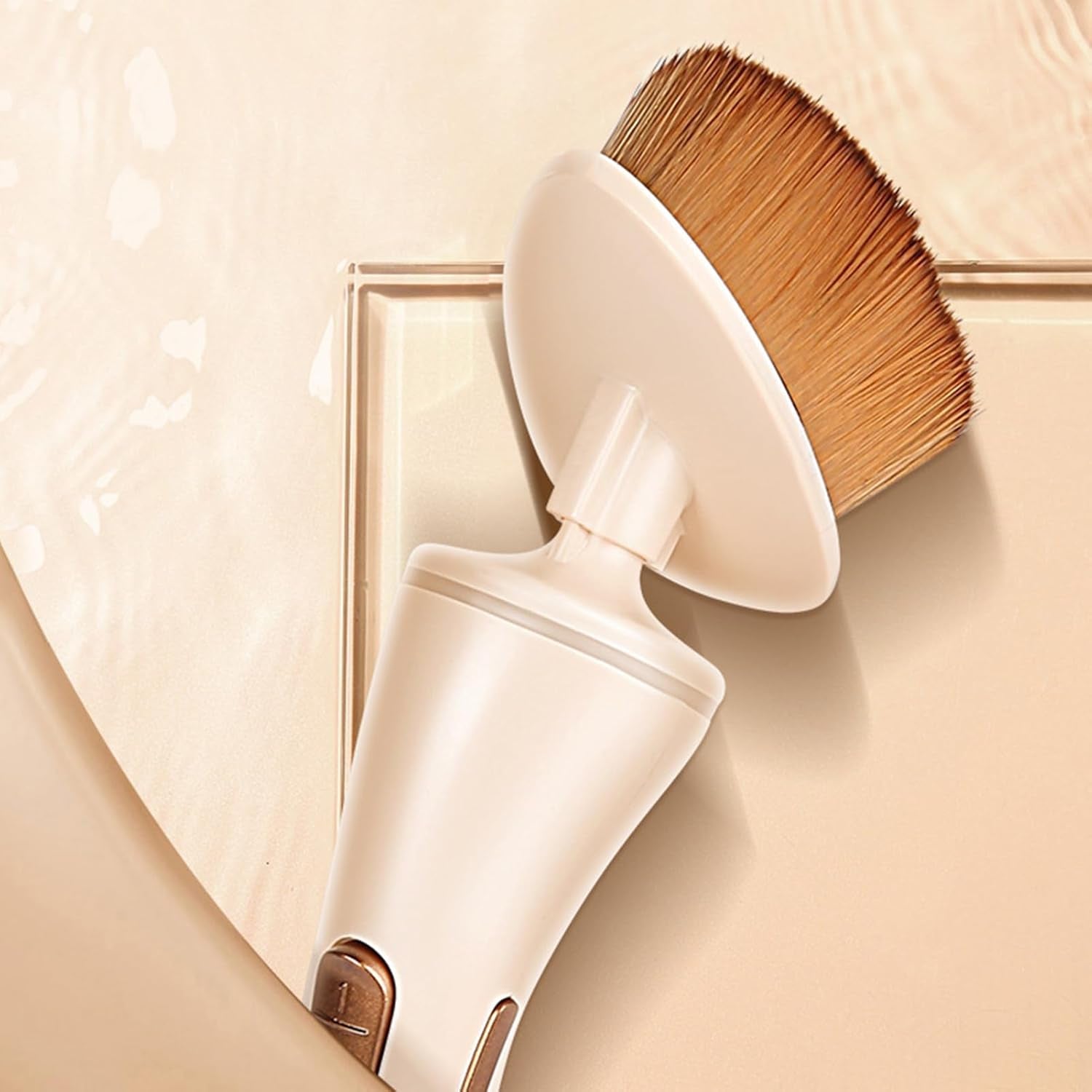 Electric Makeup Brush | 360 Degrees Rotating Portable Cosmetic Brush,Foundation Makeup Brush for Perfect Blending, Contouring, Makeup Brush